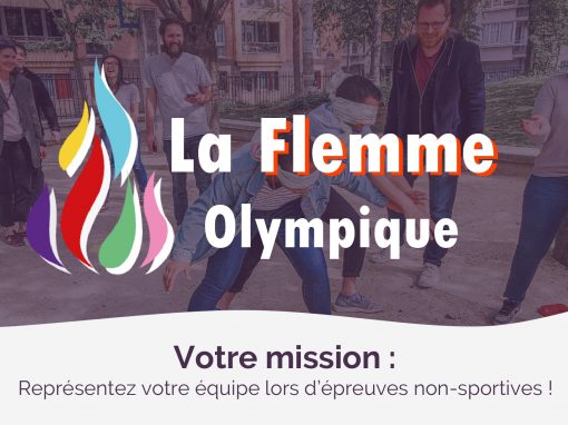 La Flemme Olympique – Alternative relax au team building sportif ￼